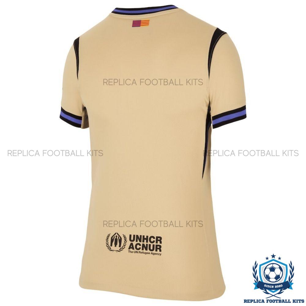 Barcelona Away Women Replica Shirt 25/26 - back view