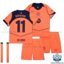 Barcelona Raphinha 11 Third Kids Replica Kit 25/26 - overview - with socks