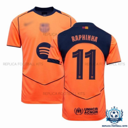 Barcelona Raphinha 11 Third Men Replica Shirt 25/26 - overview