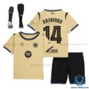 Barcelona Rashford 14 Away Kids Replica Kit 25/26 - overview with socks