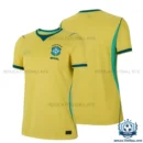Brazil Home Women Replica Football Shirt 2026 - Over view - blur