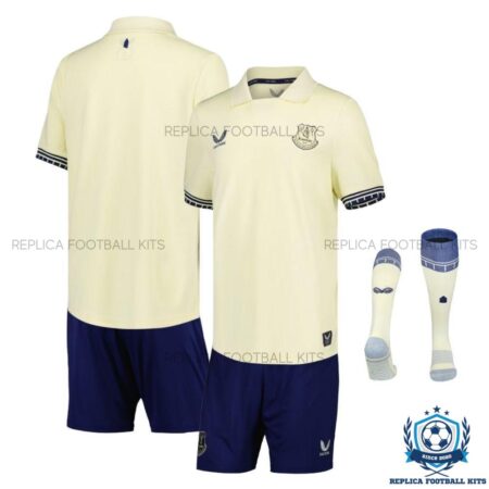 Everton Away Kid Replica Kit 25/26