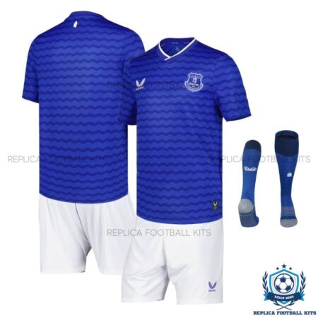 Everton Home Kid Replica Football Kit 25/26 - with socks