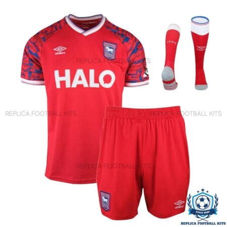 Ipswich Town Away Kid Replica Football Kit 25/26 - with socks