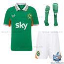 Ireland Home Kid Replica Football Kit 25/26 - front view with socks