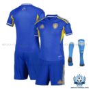Leeds United Away Kid Replica Kit 25/26 - overview with socks