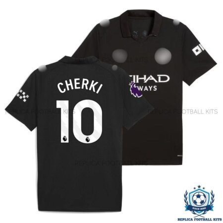 Man City Cherki 10 Away Men Replica Shirt 25/26 - overview