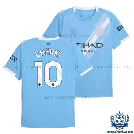 Man City Cherki 10 Home Men Replica Shirt 25/26 - overview