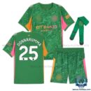 Man City Donnarumma 25 Green Goalkeeper Kid Replica Kit 25/26 - overview