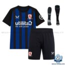 Middlesbrough Away Kids Replica Football Kit 25/26 - overview with socks