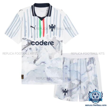 Monterrey Away Kid Replica Kit 25/26 - front view