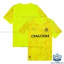 Olympique Marseille Yellow Goalkeeper Men Replica Shirt 25/26 - overview