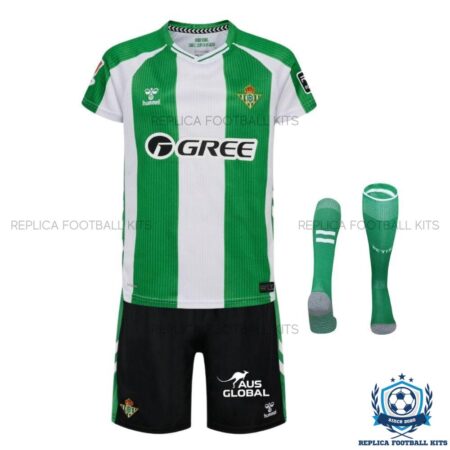 Real Betis Home Kids Replica Football Kit 2025/26 - with socks