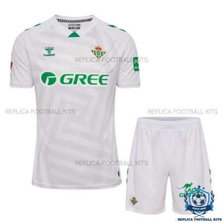 Real Betis White Goalkeeper Kids Replica Kit 25/26 - front view