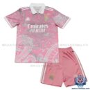 Real Madrid Pink Dragon Edition Kids Replica Kit 25/26 - front view