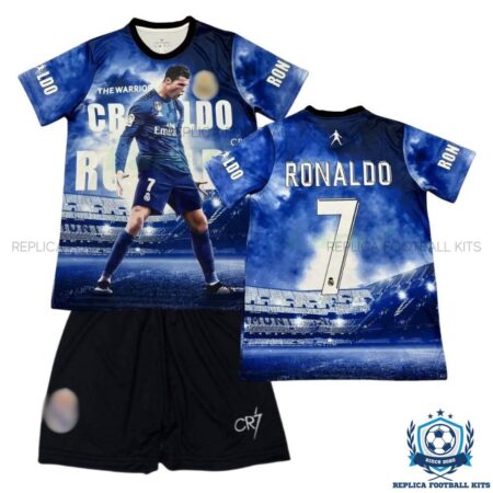 Real Madrid Ronaldo 7 Special Edition Kids Replica Kit 25/26 - front view