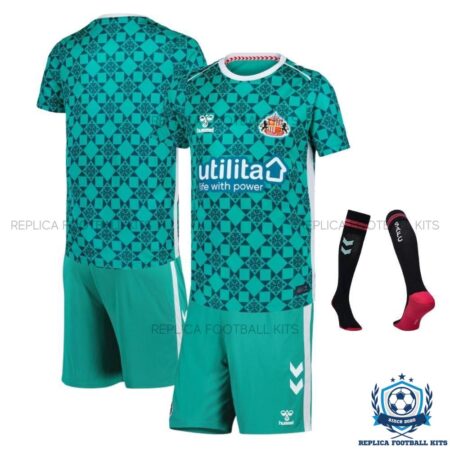 Sunderland Goalkeeper Kid Replica Football Kit 2025