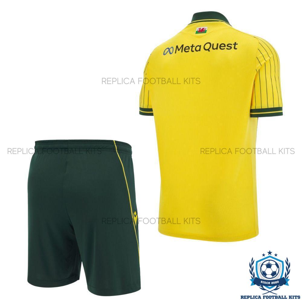 Wrexham AFC Away Kids Replica Kit 25/26 - back view