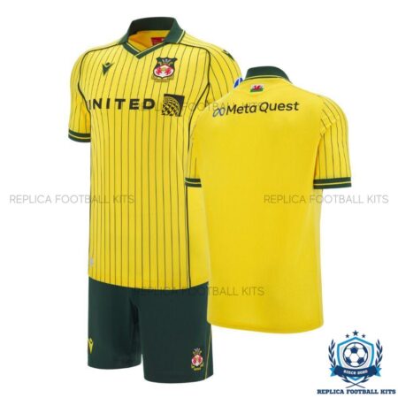 Wrexham AFC Away Kids Replica Kit 25/26 - overview