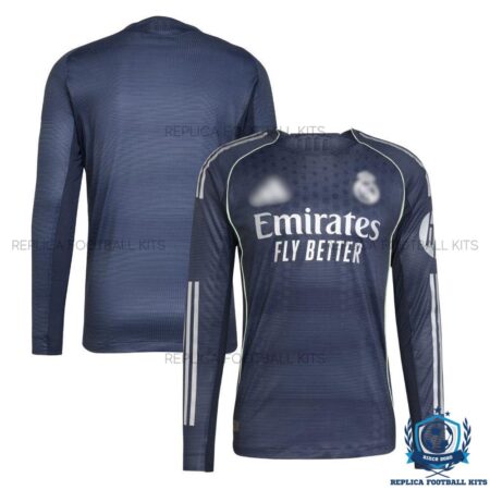 Real Madrid Away Men Replica Shirt Long Sleeve 25/26 - overview