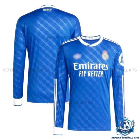 Real Madrid Third Men Replica Shirt Long Sleeve 25/26 - overview