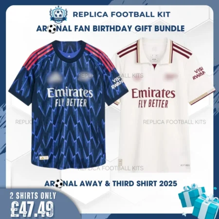 Arsn@l 2025/26 Birthday Gift Replica Shirt Pack