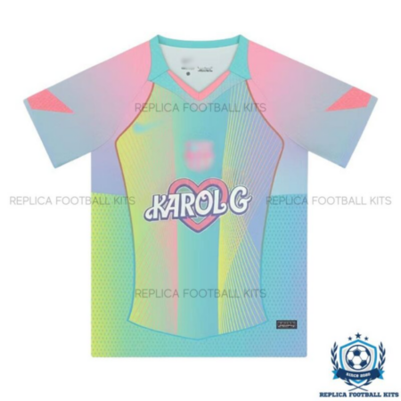 Barcelona Karol G Special Edition Men Replica Shirt 25/26 - front view