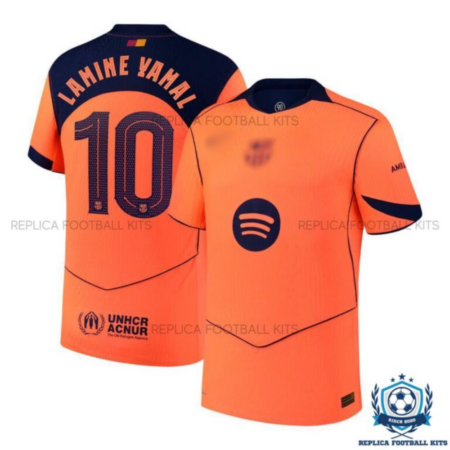 Barcelona Lamine Yamal 10 Third Men Replica Shirt 25/26 - overview