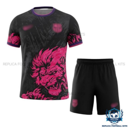 Barcelona Lion Special Edition Kids Replica Kit 25/26 - front view