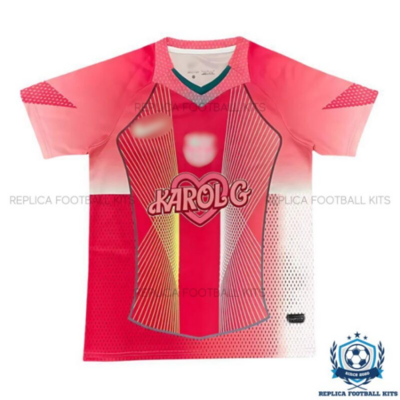 Barcelona Pink Karol G Special Edition Men Replica Shirt 25/26 - front view