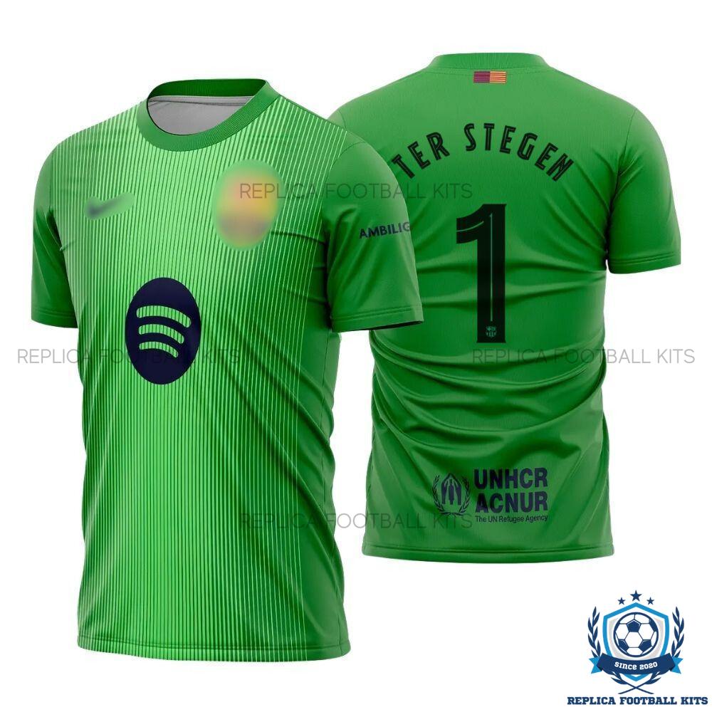 Barcelona Ter Stegen 1 Goalkeeper Men Replica Shirt 25/26 | Fan