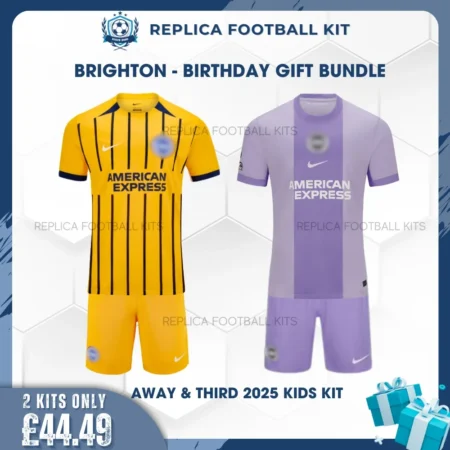Brighton 2025/26 Birthday Gift Pack - Away & Third
