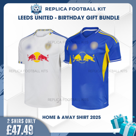 Leeds United Home & Away Men Shirt 25/26 Birthday