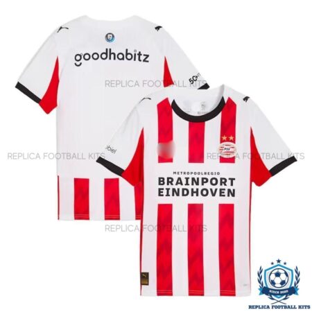 PSV Eindhoven Home Men Replica Shirt 25/26 - overview