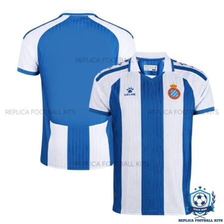 RCD Espanyol Home Men Football Shirt 25/26 - overview