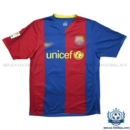 Retro Barcelona Home Men Replica Football Shirt 06/07 - front view