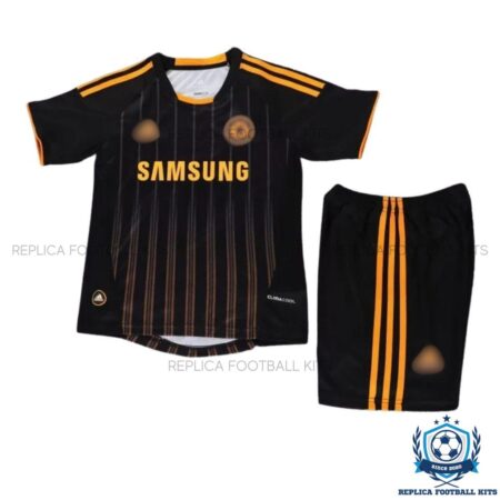 Retro Chelsea Away Kid Replica Kit 10/11 - front view