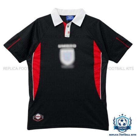 Retro England Third Men Replica Shirt 1998 - front view - blur
