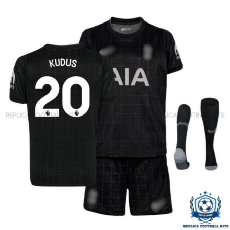 Tottenham Hotspur Kudus 20 Away Kids Replica Kit 25/26 - front view