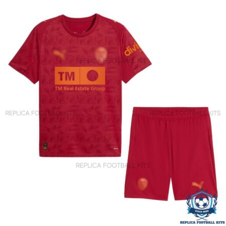 Valencia Away Kids Replica Football Kit 25/26 - front view