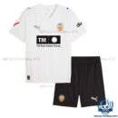 Valencia Home Kid Replica Football Kit 25/26 - front view