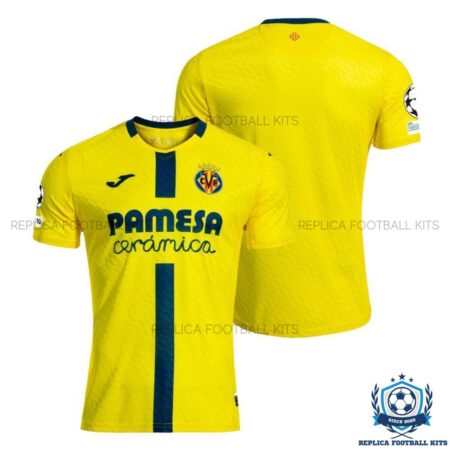 Villarreal Home Men Replica Football Shirt 25/26 - overview