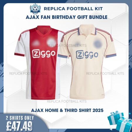 Ajax Home & Third Men Shirt 2025/26