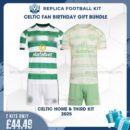 Celtic Home & Third kid 2025/26 no socks