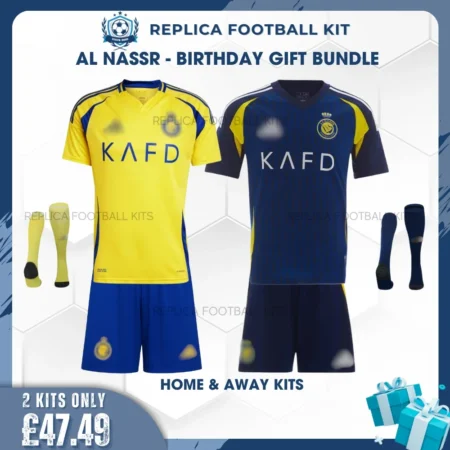 Al Nassr 2024/25 Birthday Gift Bundle - Home & Away