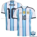 Argentina Messi 10 Home Men Replica Football Shirt 2026 - overview