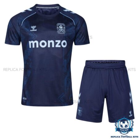 Coventry City Third Kids Replica Football Kit 25/26 - front view