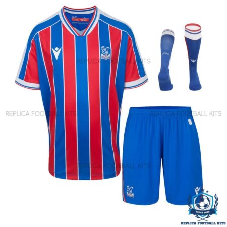 Crystal Palace Home Kid Replica Football Kit 2025/26