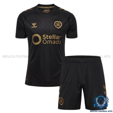 Heart FC Third Kids Replica Football Kit 25/26 - front view