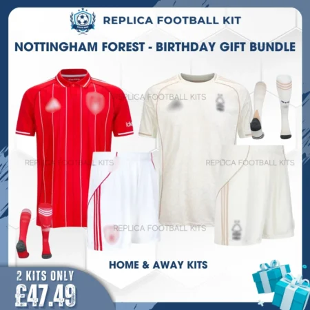 Nottingham Forest 2025/26 Birthday Gift Bundle - Home & Away